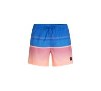 Badeshorts O'NEILL "O'NEILL GRADIENT 15'' SWIMSHORTS", Herren, Gr. XXL (56), N-Gr, blau gradien, Obermaterial: 100% Polyester, Badehosen Badeshorts, mit elastischem Bund und Kordelzug, mit Mesh-Innenh