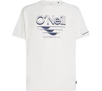 O'Neill Hybrid Upf Polygiene Graphic T-Shirt snow white Herren Gr. L
