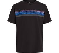 Black Out O´neill Logo Stripe Short Sleeve T-shirt Schwarz S Mann