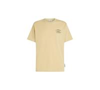 Cocoa Sand O´neill Melange Chest Print Short Sleeve T-shirt Gelb L Mann
