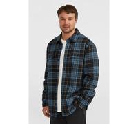 Hemdjacke O'NEILL "O'NEILL MUST-HAVE FLEECE LINED SHIRT", Herren, Gr. XL, blau flannel, Obermaterial: 100% Baumwolle, sportlich, Jacken (61965646-XL) blau flannel