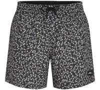 Black Dot Flower O´neill Print 16´´ Swimming Shorts Schwarz XS Mann