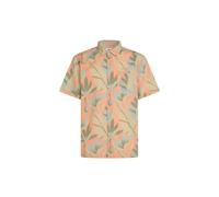 Orange Tropicana Big O´neill Print Short Sleeve Shirt Beige XL Mann