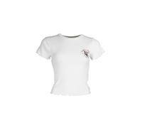 Snow White O´neill Rib Short Sleeve T-shirt Weiß S Frau