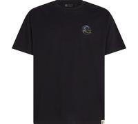 Black Out O´neill O´riginals 70´s Graphic Short Sleeve T-shirt Schwarz 2XL Mann