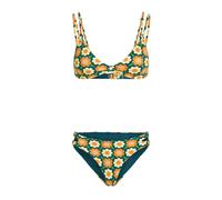 O'Neill O'riginals Bikini SET green retro flower (36102) 42