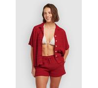 O'Neill - Women's O'Riginals Crochet Shorts - Shorts, Gr. L, rot (MidnightPoppy)