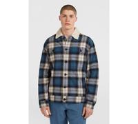 O'Neill O'riginals Fleece Lined Jacket mozart blue check (35199) XL