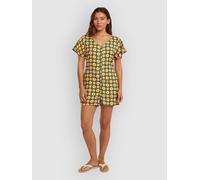 O'Neill O'Riginals Playsuit Overall green retro flower Damen Gr. M