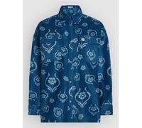 O'Neill O'Riginals Superfleece Hemd blue artdeco floral Damen Gr. XS