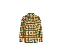 O'Neill O'Riginals Superfleece Hemd green retro flower Damen Gr. XS