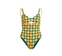 O'Neill O'riginals Swimsuit green retro flower (36102) 34