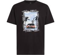 O'Neill - Photo Front Print T-Shirt - T-Shirt, Gr. L, schwarz (BlackOut)