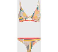 O'Neill - Women's Pismo Flamenco Wow Bikini - Bikini, Gr. XS 42, weiß (YellowArtGeo)