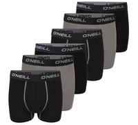 O'Neill Plain 6er Pack XL 6x Black Grey (7002) (795438) Mehrfarbig XL