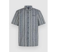 O'Neill Print Hemd blue pressed lines Herren Gr. XXL