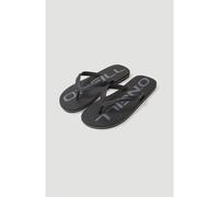 Zehentrenner O'NEILL "PROFILE LOGO SANDALS", Herren, Gr. 45, schwarz (schwarz out), Synthetik, Schuhe Zehentrenner (60583920-45)