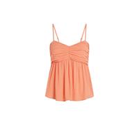 Funky Peach O´neill Reeta Woven Sleeveless T-shirt Orange S Frau