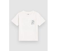 O'Neill Short Graphic Kids T-Shirt snow white Mädchen Gr. 140