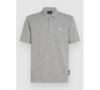 O'Neill Small Logo Polo Shirt silver melee Herren Gr. S