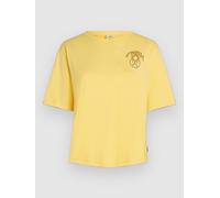 O'Neill Summer Musthaves Back Print T-Shirt tender buttercup Damen Gr. S