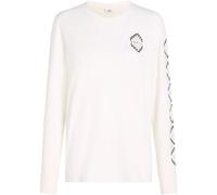 O'Neill T-SHIRT Langarmiges Damen T-shirt, weiß, größe S