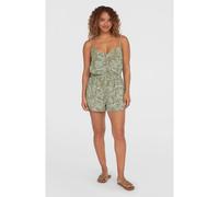 O'Neill Thin Strap Buttoned Romper green textured jungle (36077) L