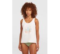 O'Neill Graphic Tanktop – Damen – 100% Baumwolle – Weiß – Gr. L
