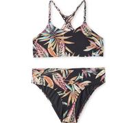 O'Neill Tropics Bikini black tropical flower (39033) 104