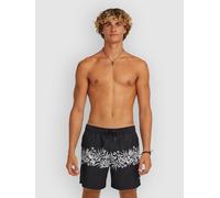 O'Neill Uni Flower 16" Boardshorts black tropical stripe Herren Gr. XXL