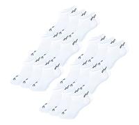 O'Neill Unisex Sneaker Socken 18er Pack Sportsocken Freizeitsocken Sneakersocken Baumwolle Invisible Sport Herren Damen 35-38 39-42 43-46, Größe:39/42, Farbe:White (1010P)