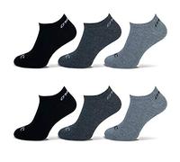 O'Neill | Unisex | Sneaker Socken | 3er Set | Sportsocken Freizeitsocken Sneakersocken für Damen und Herren (Grau/Antrazit/Schwarz, 35-38)