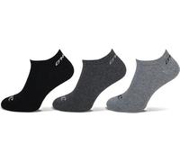 O'Neill | Unisex | Sneaker Socken | 3er Set | Sportsocken Freizeitsocken Sneakersocken für Damen und Herren (Grau/Antrazit/Schwarz, 43-46)