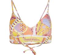 O'Neill Wave Bralette Bikini Top yellow scarf print (32013) 44