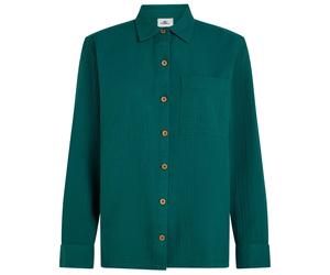 O'Neill - Women's Brenda Structured Shirt - Bluse, Gr. XS, blau (BotanicalHeat)