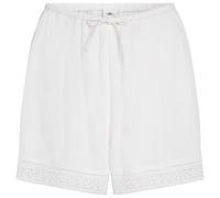 O'Neill - Women's Essentials Embroidery Shorts - Shorts, Gr. M, weiß (SnowWhite)