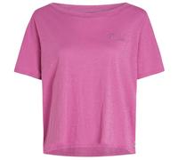 O'Neill - Women's Essentials Script Scoop Neck - T-Shirt, Gr. M, rosa (ElectricFuschia)