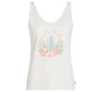 O'Neill - Women's Graphic Tanktop - Top, Gr. M, weiß (SnowWhite)