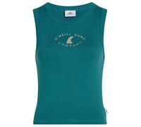 O'Neill - Women's Rib Tanktop - Top, Gr. L, türkis (BotanicalHeat)