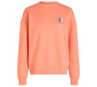 O'Neill - Women's Summer Musthave Crew - Pullover, Gr. L, rot (FunkyPeach)