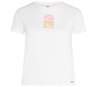 O'Neill - Women's Women of the Wave T-Shirt - T-Shirt, Gr. M, weiß (DustyVanilla)