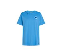 Blue Booth O´neill Wotw Short Sleeve T-shirt Blau XS Frau