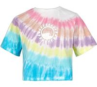 O'NEILL Damen Wow Cropped T-Shirt, 35046 Blue Tie Dye, 0