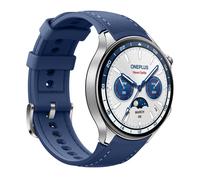 Neue Smartwatch OnePlus Watch 2 1,43'' AMOLED-Bildschirm 500 mAh Akku 100+ Sportmodi 2 GB + 32 GB 46 mm WiFi GPS IP68 Google Pay Blue