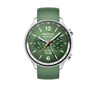 OnePlus Watch 2R Fitness Wellness Smartwatch mit GPS Dual-Frequenz, 32 GB Speicher, 100 Stunden Akkulaufzeit, 5ATM wasserdicht, Gesundheits-Tracking, AMOLED Display, Waldgrün