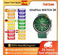 OnePlus Watch 2R Smartwatch Snapdragon W5+BES 1,43''AMOLED-Bildschirm 100H Akkulaufzeit Bluetooth Anruf WiFi IP68 Wear OS von Google Green
