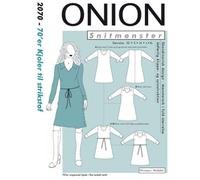 ONION Schnittmuster 2070 70's Kleider Größe. XS-XL