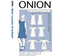 ONION Schnittmuster Plus 9006 Panel Kleid Größe XL-5XL