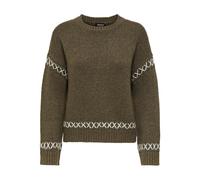 Onlamanda Life Ls O-Neck Detail KNT Noos