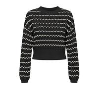 ONLY - ONLASA LS O-NECK KNT black - Gr. - L